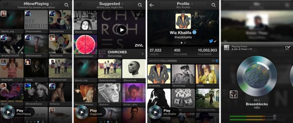 Twitter #Music App