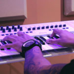 Playing keyboard